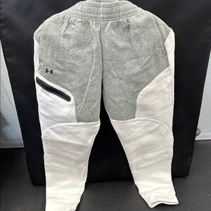 Under Armour Gray and White Joggers